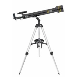 National Geographic refractortelescoop 60/700 35-525x staal zwart