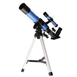 Byomic telescoop 40/400 junior 40 x 30 cm aluminium zwart/blauw