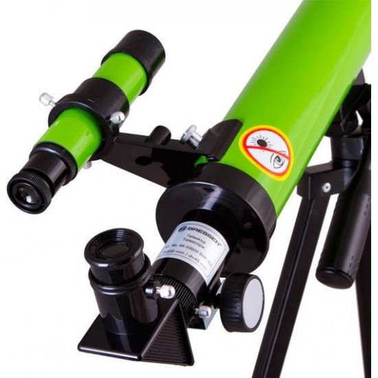 Bresser telescoop 45/600 junior 56 cm aluminium groen 10-delig Bresser telescoop 45/600 junior 56 cm aluminium groen 10-delig